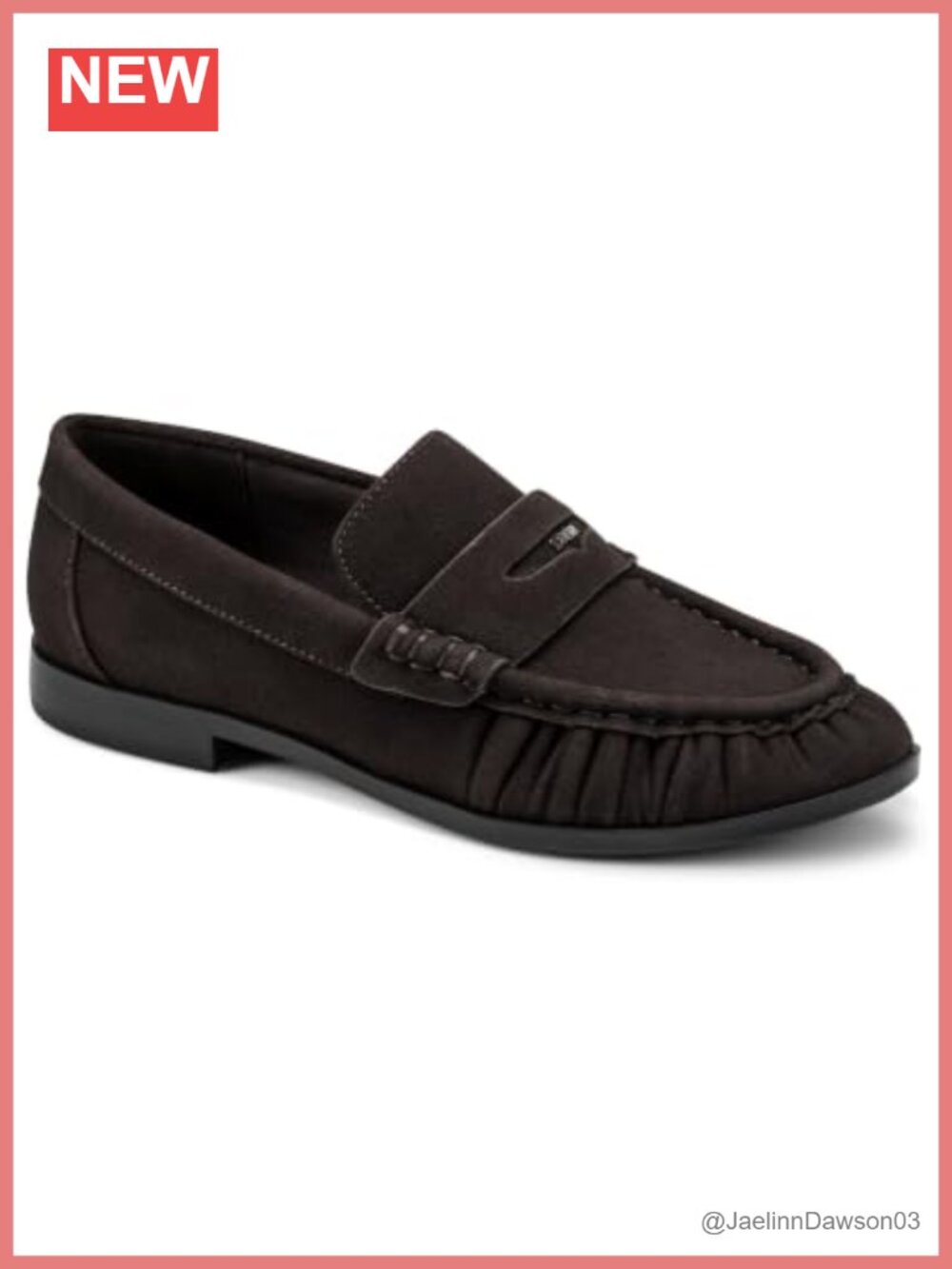 DKNY Dawes Penny Loafer Women's Flat Heel Rubber Sole Slip-On
